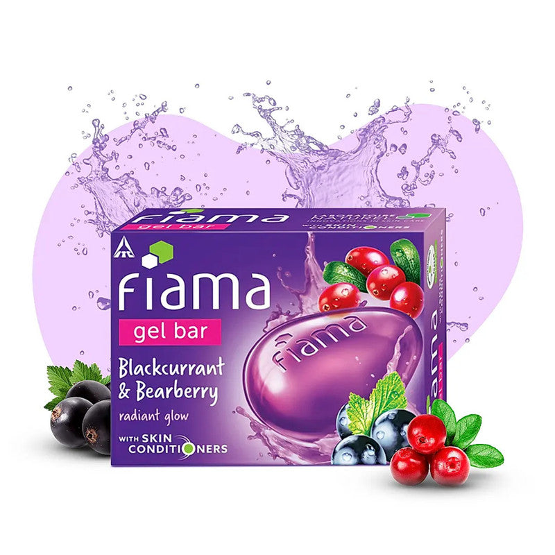 Fiama Blackcurrant & Bearberry Radiant Glow Gel Bar 125g