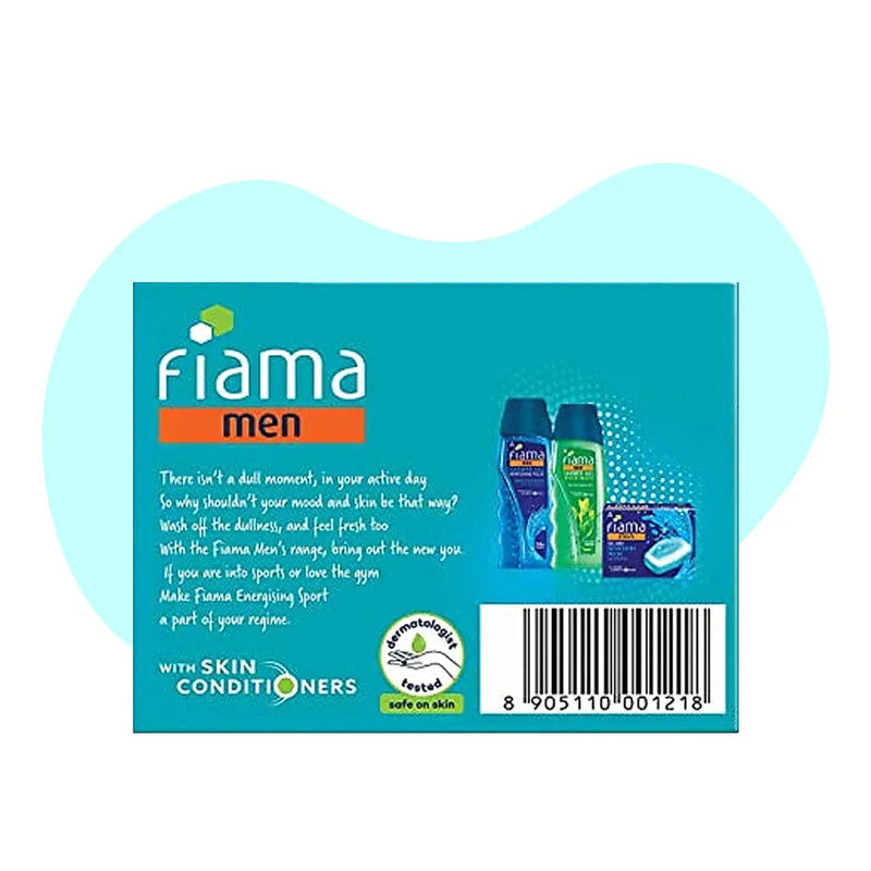 Fiama Men Energising Sport Ginseng & Lemongrass Gel Bar 125g