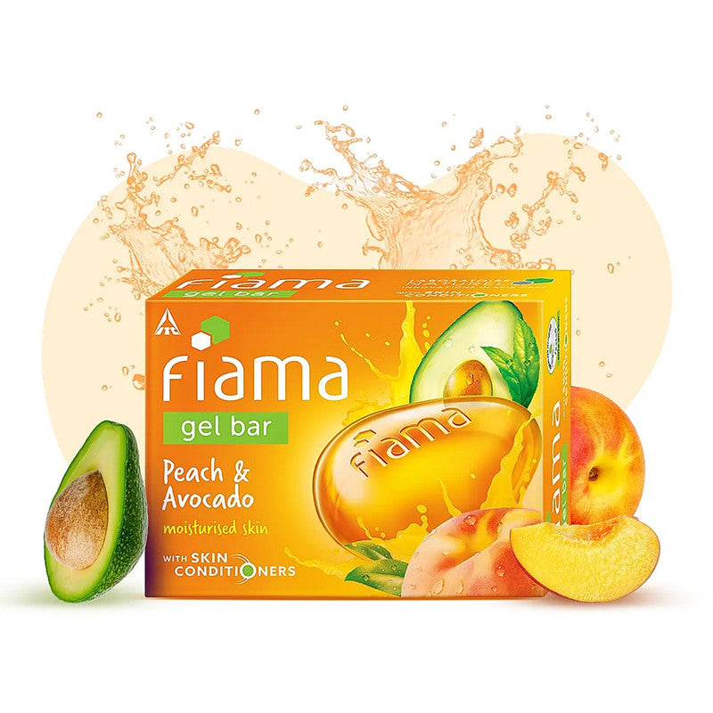 Fiama Peach & Avocado Moisturised Skin Gel Bar 125g