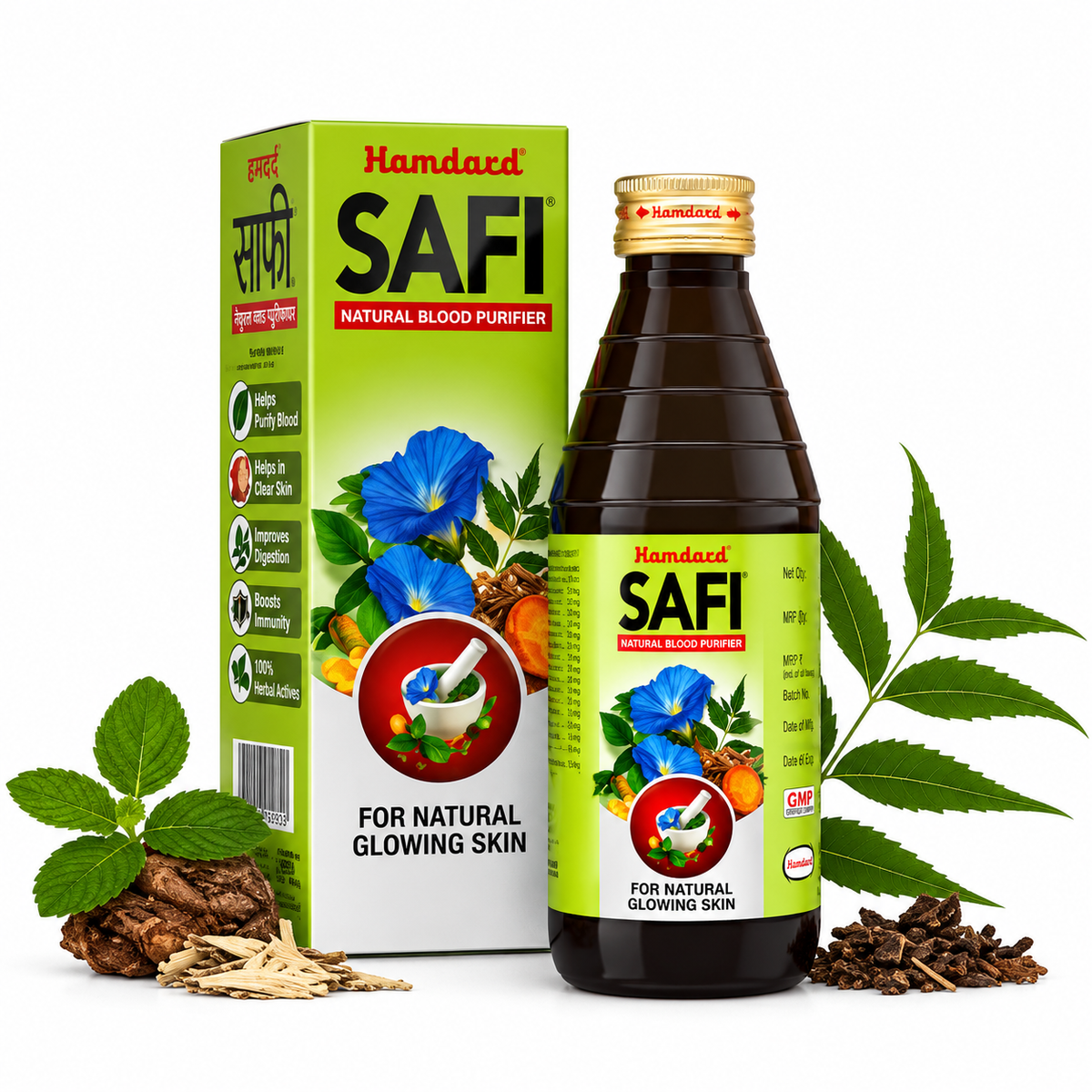 Hamdard Safi Natural Blood Purifier For Natural Glowing Skin 100ml