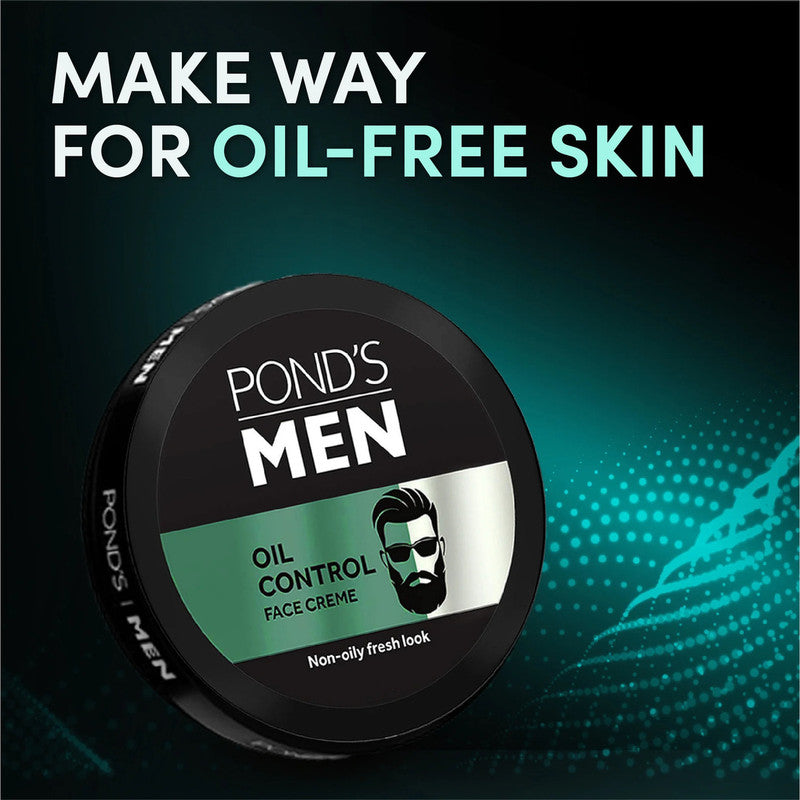 Ponds Men Oil Control Face Creme - 55g (Pack Of 1)