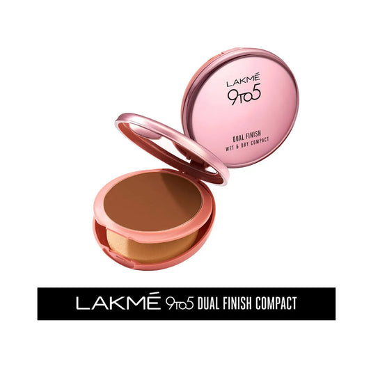 Lakme 9to5 Dual Finish Wet & Dry Compact 39 Cocoa 9G