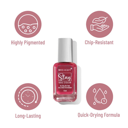 Swiss Beauty Slay Nail Color 13ml