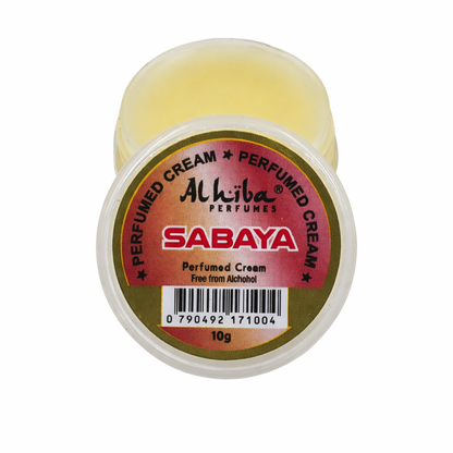 Alhiba Sabaya Perfume Body Cream 10g Pack of 2