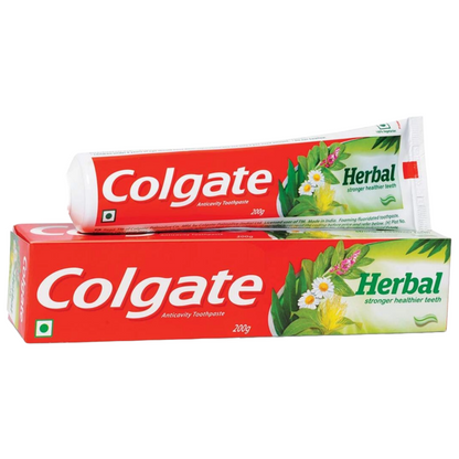 Colgate Anticavity Stronger Healthier Toothpaste Herbal 200gm