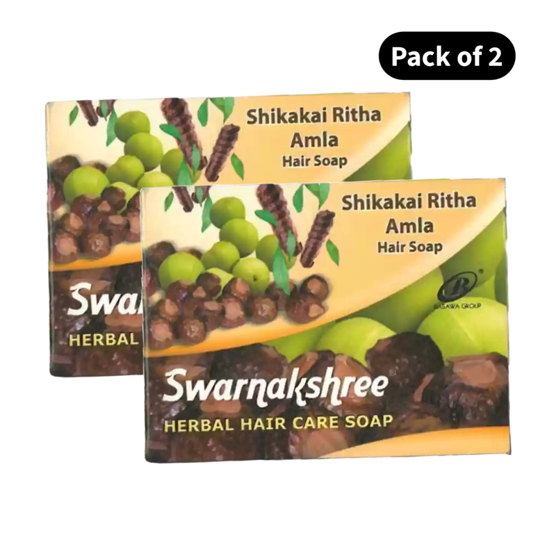 Swarnakshree Shikakai Soap (75gm)(Pack of 2)