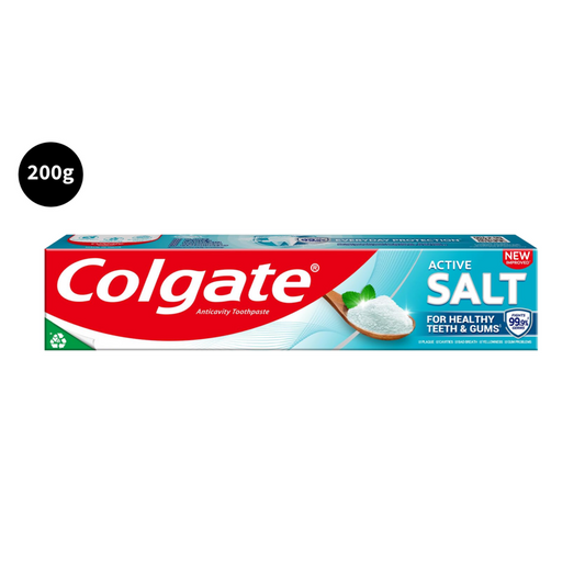 Colgate Anticavity Healthy Teeth & Gums Toothpaste Active Salt 200gm