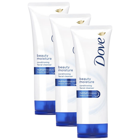 Dove Beauty Moisture Facial Cleansing Foam 50g Pack of 3