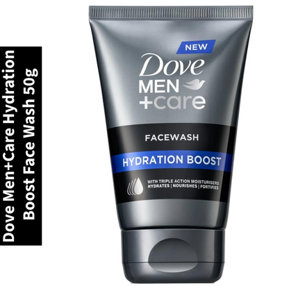 Dove Hydration Boost Face Wash Men+Care 50gm