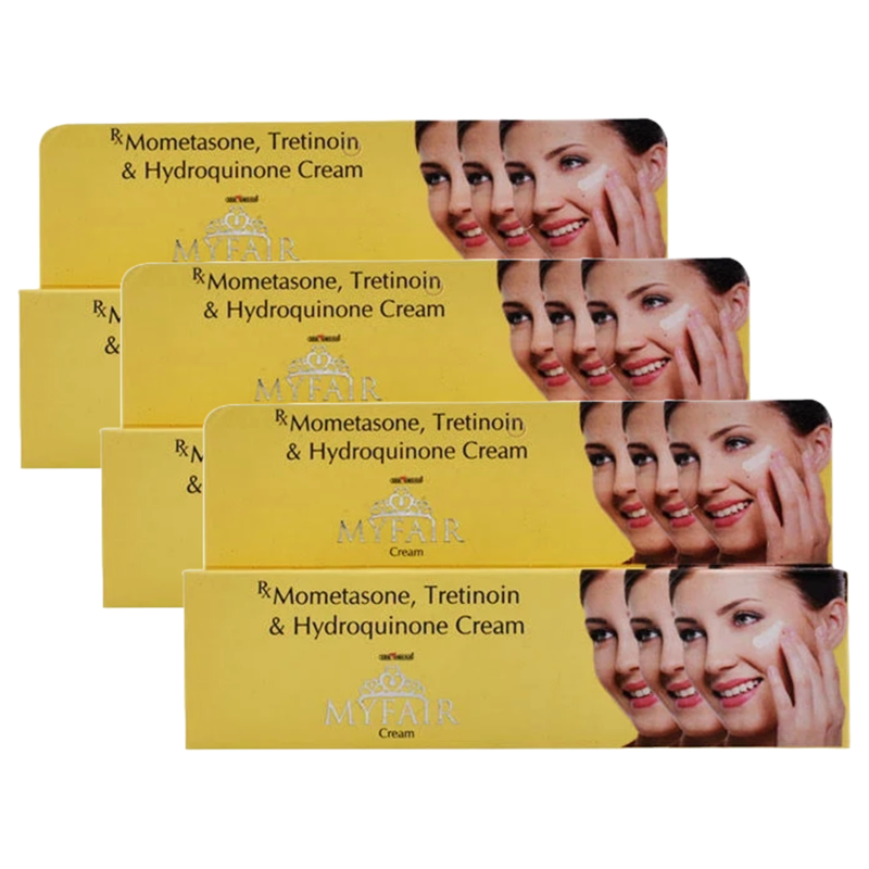 Myfair Mometasone, Tretinoin & Hydroquinone Cream 20g Pack of 3