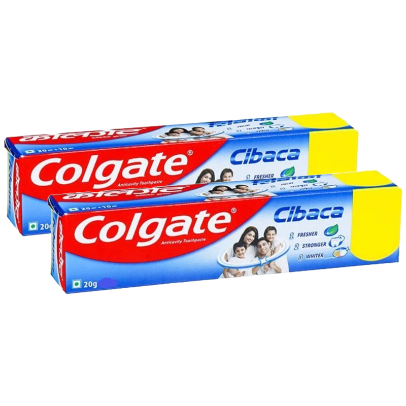 Colgate Cibaca Fresher Anticavity Toothpaste 20g Pack of 2