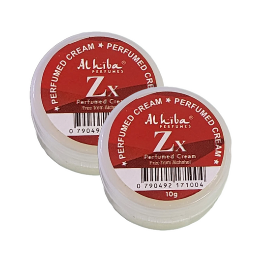 Al Hiba Zx Perfume Body Cream 10g Pack of 2