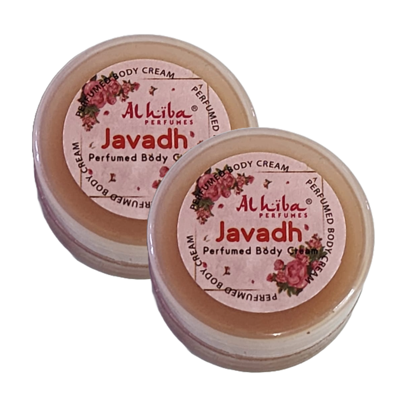 Al Hiba Javadh Perfume Body Cream 10g Pack of 2