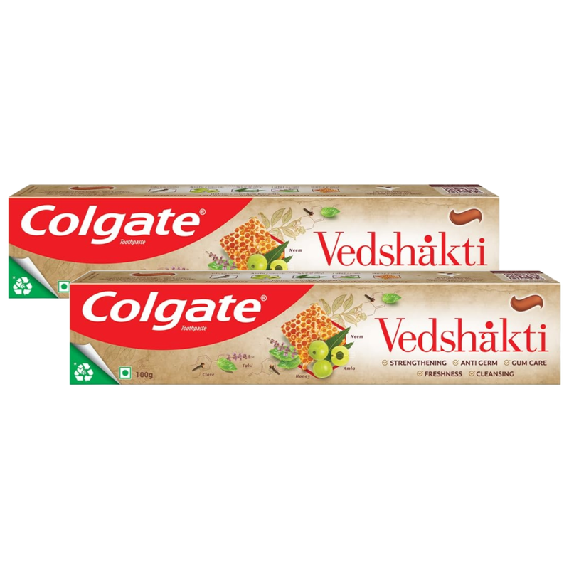 Colgate Vedshakti Strengthrning Toothpaste 100g Pack of 2