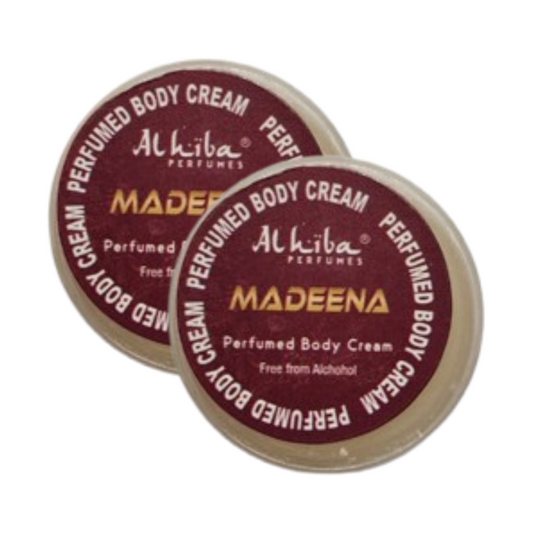 Al Hiba Madeena Perfume Body Cream 10g Pack of 2