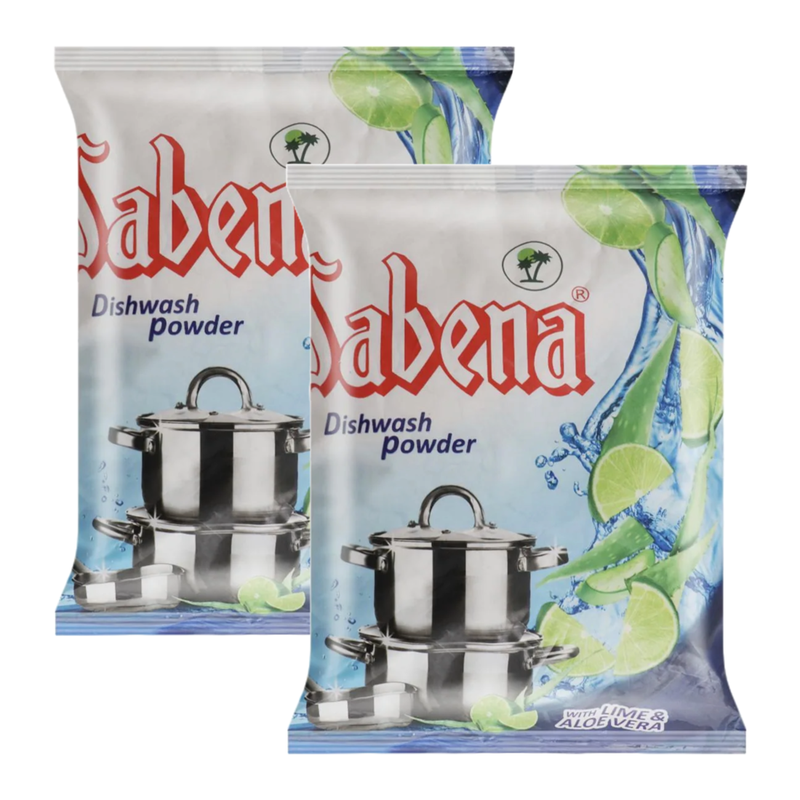 Sabena With Lime & Aloevera Dishwash Powder 450g Pack of 2