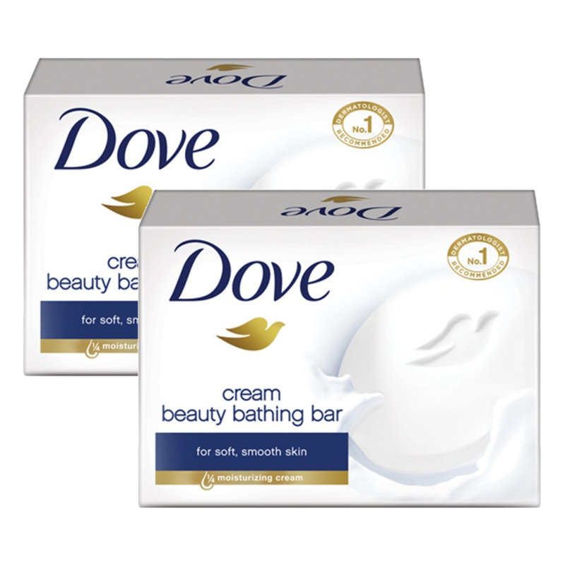 Dove Moisturizng Cream Beauty Bathing Bar 50g Pack of 2