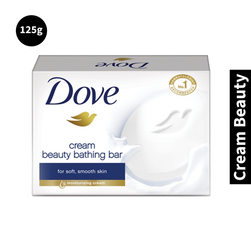 Beauty Bathing Dove Moisturizng Cream Bar 125g