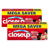 Closeup 18 Hours Fresh Breath Everfresh Red Hot Toothpaste (150g x 2) Pack of 2