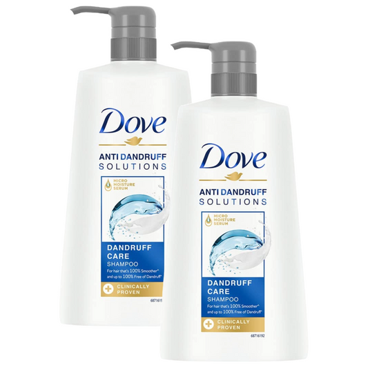 Dove Anti Dandruff Solution Dandruff Care Shampoo 650ml Pack of 2