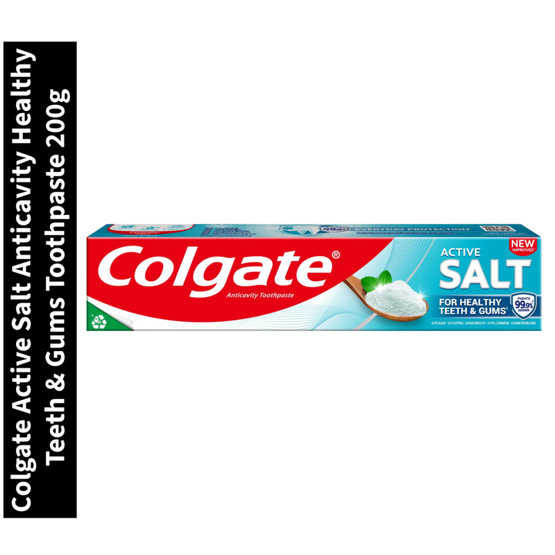 Anticavity Colgate Active Salt Healthy Teeth & Gums Toothpaste 200g