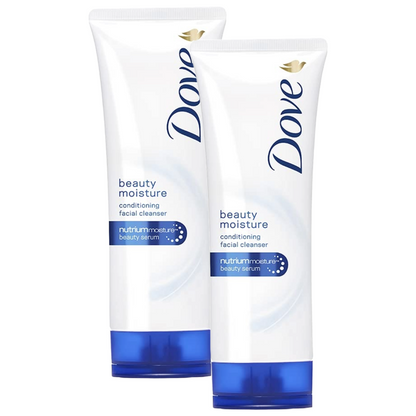 Dove Beauty Moisture Facial Cleansing Foam 50g Pack of 2