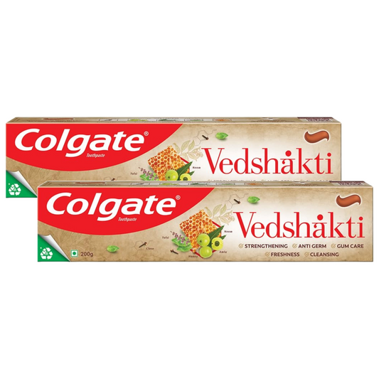 Colgate Vedshakti Strengthrning Toothpaste 200g Pack of 2