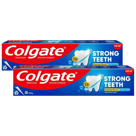 Colgate Strong Teeth Anticavity Toothpaste 200g Pack of 2