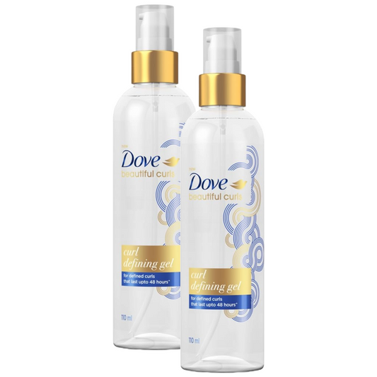 Dove Beautiful Curl Defining Hair Gel 110ml Pack of 2