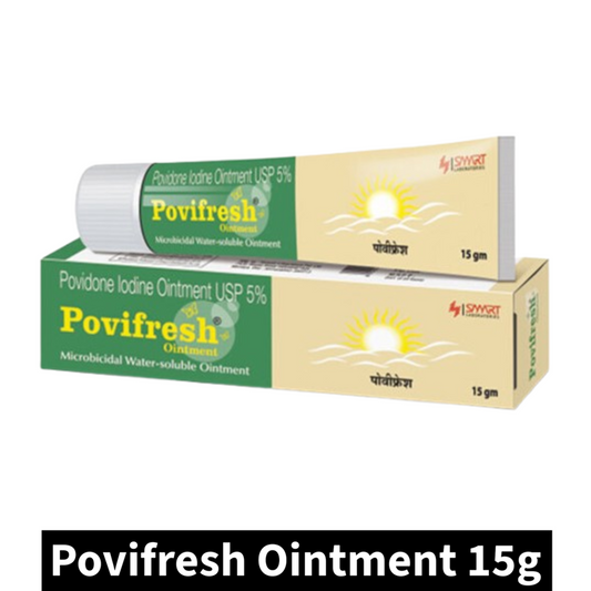 Povifresh Ointment USP 5% (15gm)(Pack of 1)