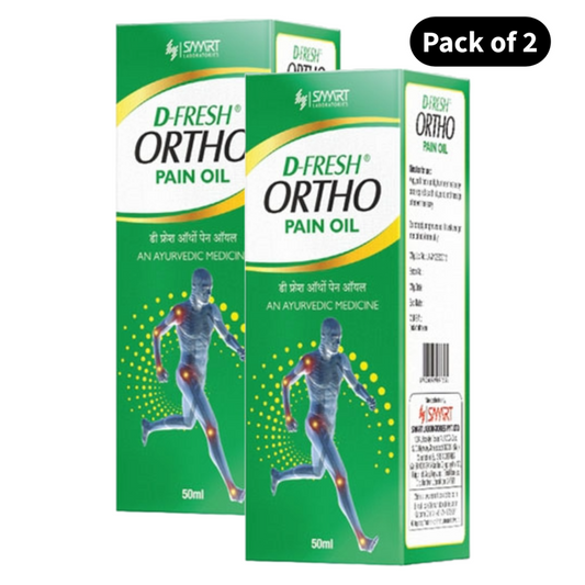 D-Fresh Ortho Pain Oil (50ml)(Pack of 2)