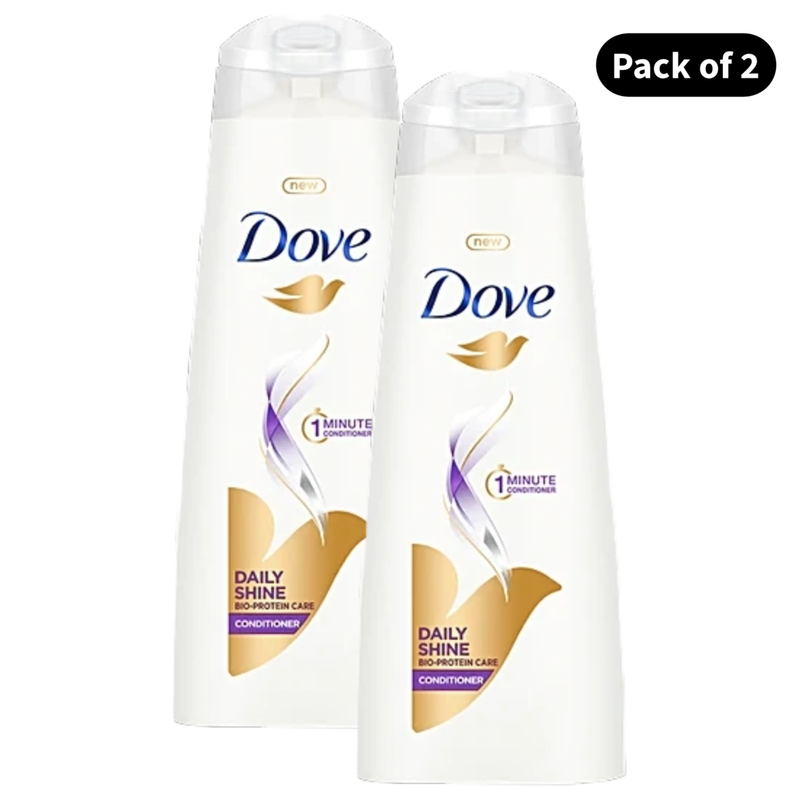 Dove Daily Shine Care Conditioner (335ml)(Pack of 2)