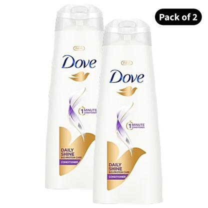 Dove Daily Shine Care Conditioner (335ml)(Pack of 2)