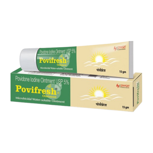 Povifresh Povdone Lodine Ointment USP 5% 15g