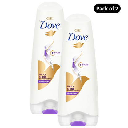 Dove Daily Shine Care Conditioner (80ml)(Pack of 2)