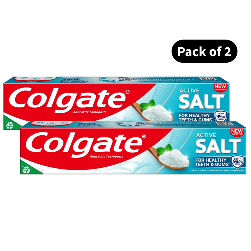 Colgate Active Salt Anticavity Toothpaste (36gm)(Pack of 2)