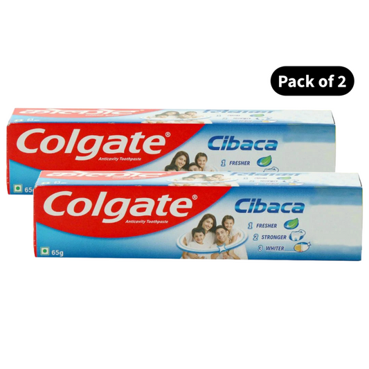 Colgate Cibaca Anticavity Toothpaste (65gm)(Pack of 2)