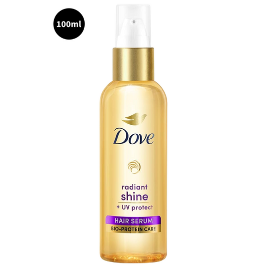 Radiant Shine+ UV Protect Dove Bio-Protein Care Hair Serum 100ml