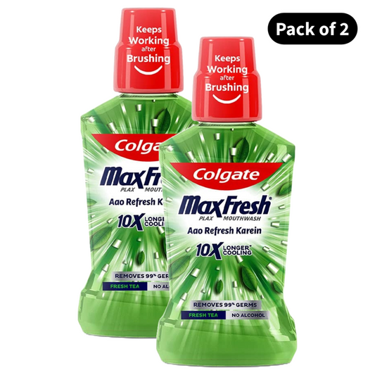 Colgate MaxFresh Fresh Tea Mouthwash (250ml)(Pack of 2)