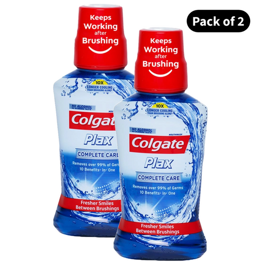 Colgate Plax Complete Care Mouthwash (250ml)(Pack of 2)