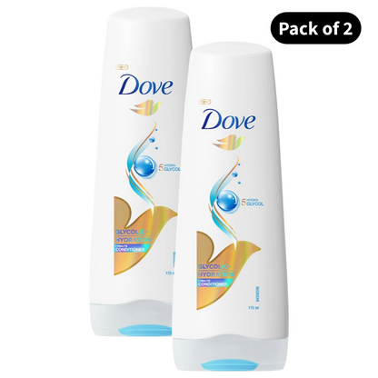 Dove Glycolic + Hydration Conditioner (175ml)(Pack of 2)