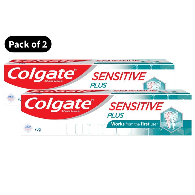 Colgate Plus Toothpaste (70gm)(Pack of 2)