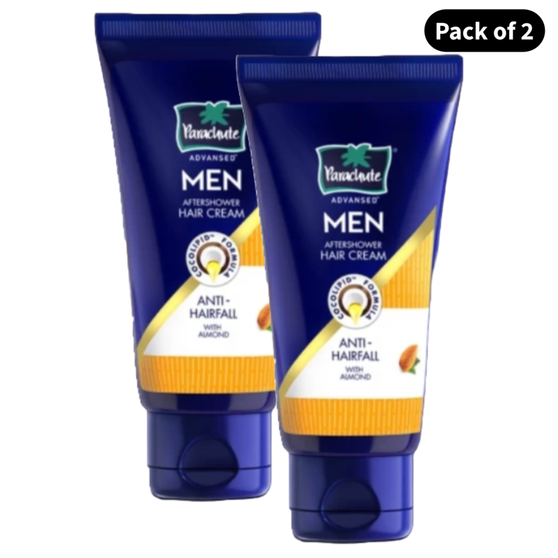 Parachute Men Hair Anti Hairfall Cream (50g)(Pack of 2)