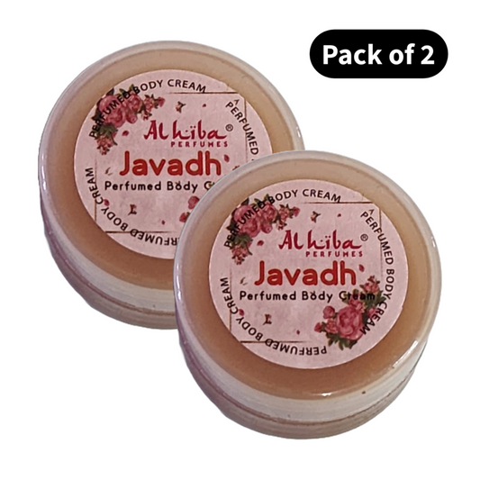 Al Hiba Perfume Body Cream Javadh (10gm) (Pack of 2)