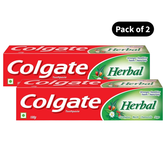 Colgate Herbal Anticavity Toothpaste (100gm)(Pack of 2)