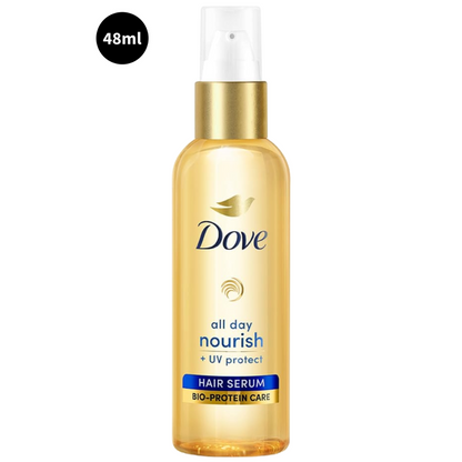 All Day Nourish+ UV Protect Dove Bio-Protein Care Hair Serum 48ml