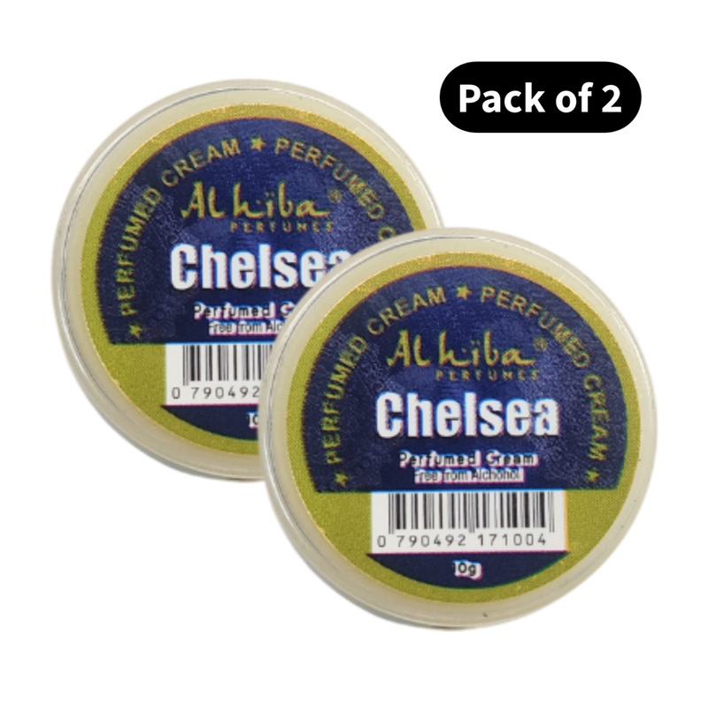 Al Hiba Perfume Body Cream Chelsea (10gm) (Pack of 2)