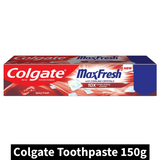 Colgate Spicy Fresh MaxFresh With Cooling Toothpaste Crystals 10X 150gm