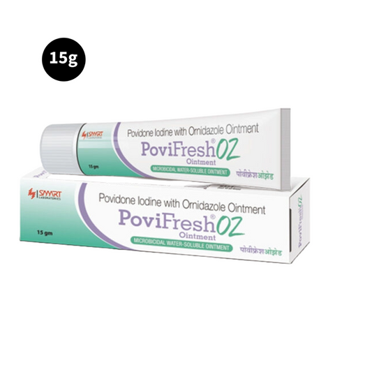 Povifresh Lodine With Ornidazole Ointment Povdone 15gm