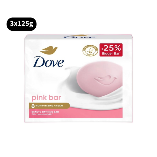 Dove Beauty Bathing Bar Pink (125gm X 3)